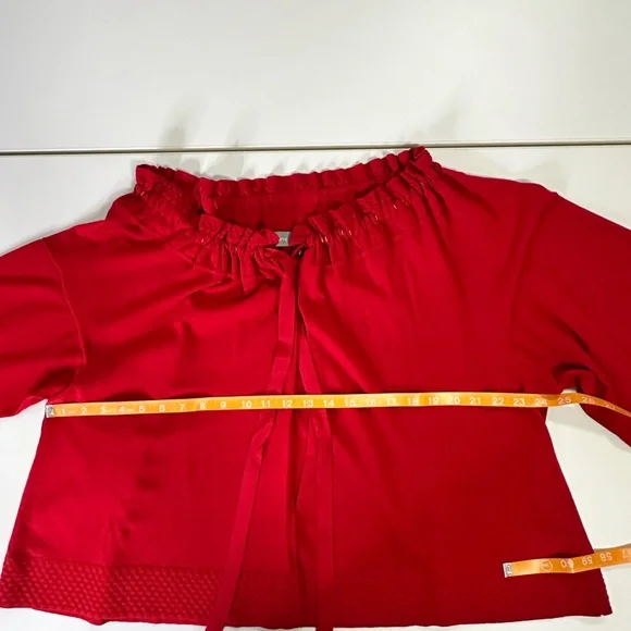 Liz Claiborne Lightweight Holiday Shrug - Top - Size 3X - Picture 7 of 8